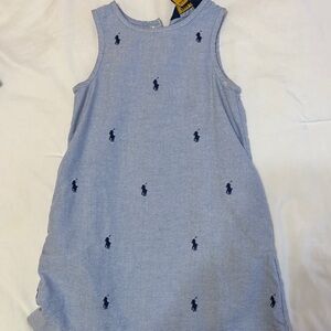 Polo by Ralph Lauren Blue Kids Dress